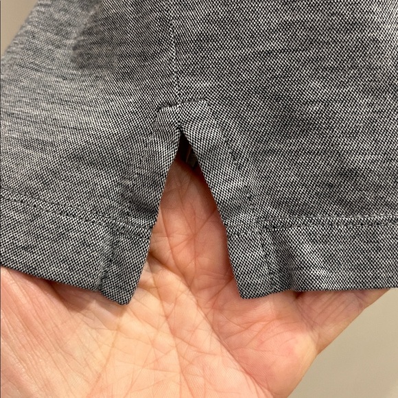 Ermenegildo Zegna Charcoal Polo Shirt with subtle contrast collar &’sleeve band - Picture 4 of 7